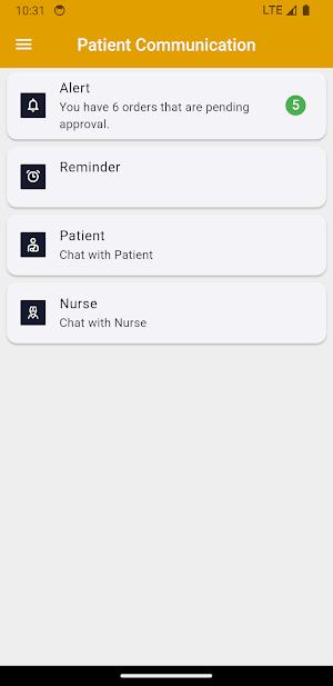 Patient Communication Screenshot 2