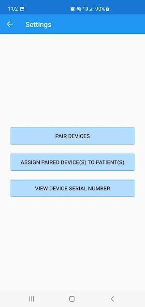 MyACTIVATE Pairing Screenshot 1