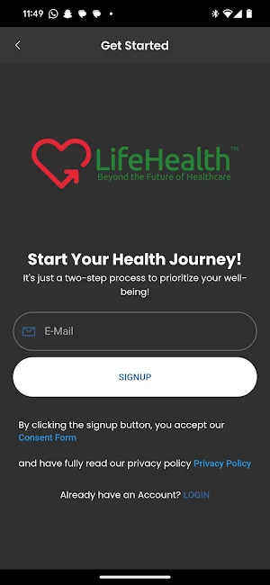 My LifeHealth Wallet Screenshot 1