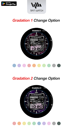SamWatch AD Hybrid Metal 2 Screenshot 3
