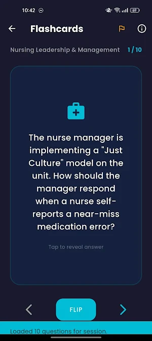 NCLEX Flashcards - RN Study Screenshot 3