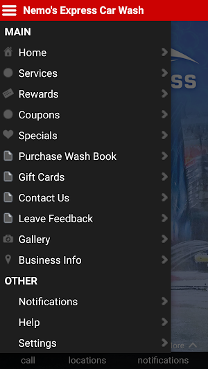 Nemos Express Car Wash Screenshot 1