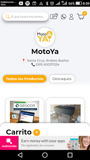 MotoYa Compra-Vende-Viaja Screenshot 2