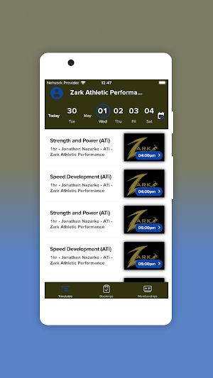 Zark Athletic Performance LLC Screenshot 1