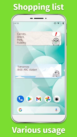 Pesoguin Memo Pad Penguin note Screenshot 1
