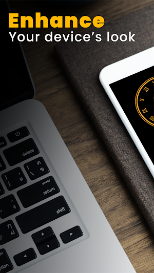 Always on Display Clock Screen Screenshot 1