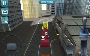 Car Transporter 3D Truck Sim Screenshot 1