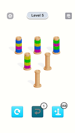 Untangle Yarn: Sort Puzzle Screenshot 0