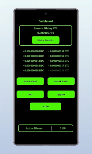 Turbo BTC Miner Bitcoin Mining Screenshot 1