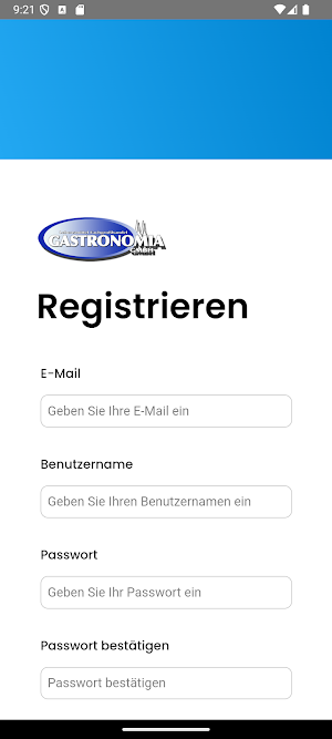 Gastronomia - Customer Portal Screenshot 1