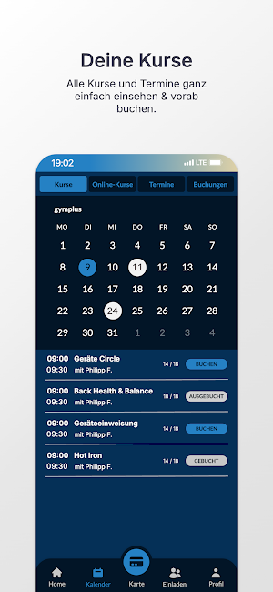 gymplus Screenshot 2