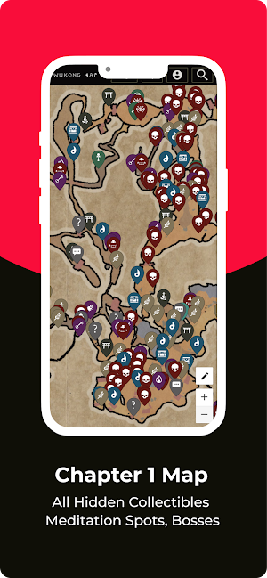 Map of Black Myth Wukong Screenshot 2