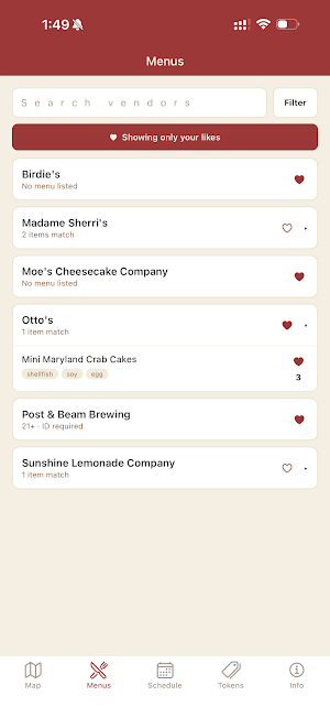 Taste of Keene Screenshot 2