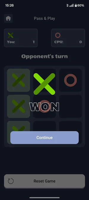 Tic Tac Toe - Infinite mode Screenshot 3