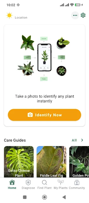 Plant identifier and care Screenshot 0