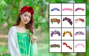 Flower crown photo editor neon Screenshot 1