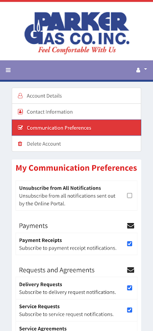 Parker Gas Screenshot 2