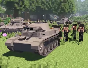 Tank Wars Mod for mcpe Screenshot 1