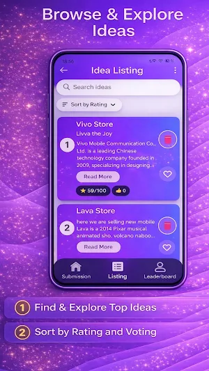 Startup Idea Rank Screenshot 1