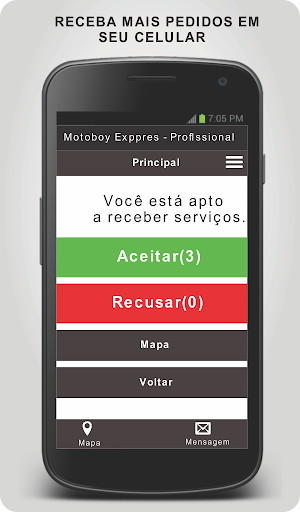 Motoboy Express - Profissional Screenshot 1