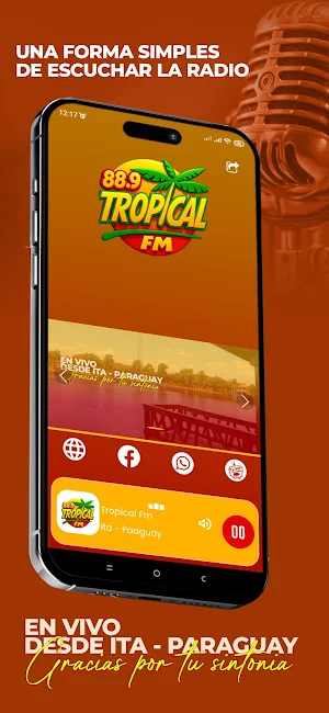 Radio Tropical 88.9 Fm Screenshot 1