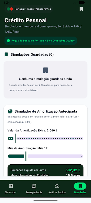 Simulador de Crédito Pessoal Screenshot 3