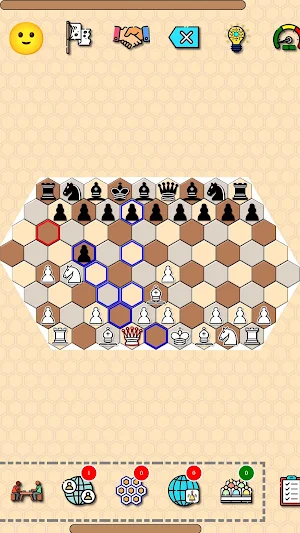 Hexagonal chess Screenshot 3