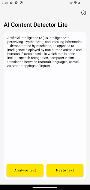 GPTZero Screenshot 0