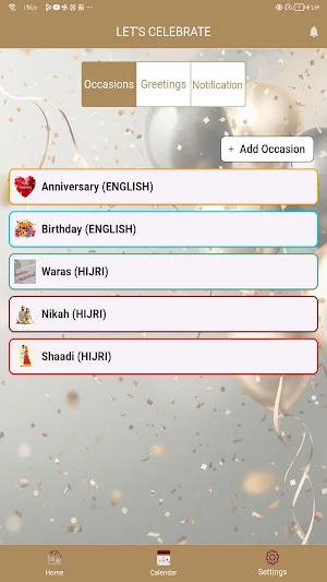 Lets Celebrate Screenshot 3