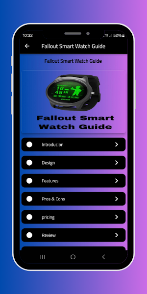 Fallout Smart Watch Guide Screenshot 1