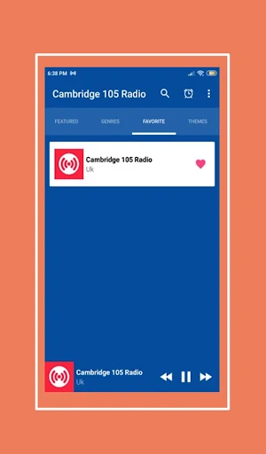 UK cambridge 105 radio App Screenshot 2