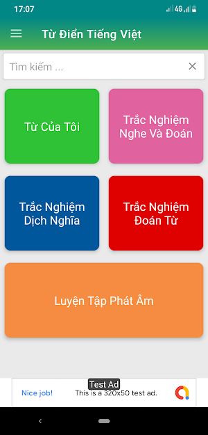 Từ Điển Học Tiếng Việt Tập Đọc Screenshot 1