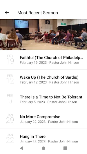 Thrive Christian Fellowship Screenshot 2