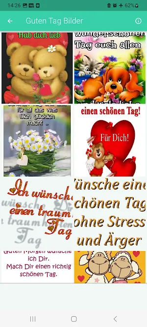 Guten morgen Gute nacht Grüße Screenshot 3