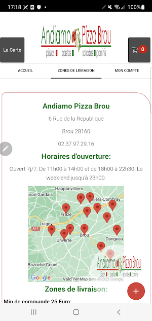 Andiamo Pizza Brou Screenshot 3
