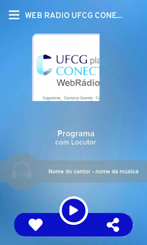 Web Rádio UFCG Conecta Screenshot 0