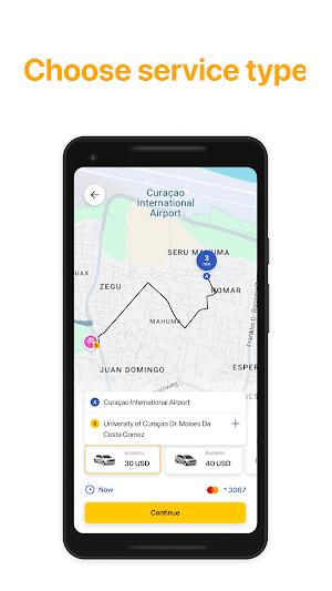 Kumbai: Сuraçao Taxi App Screenshot 2