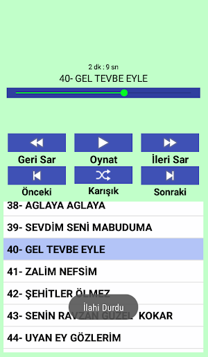 En Güzel Seçme  60 İlahi (İnternetsiz) Screenshot 2