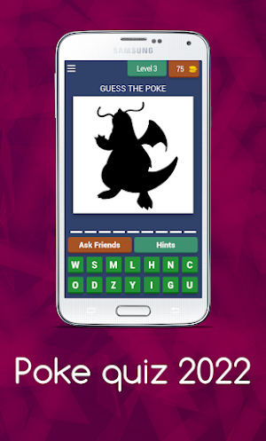 Poke quiz 2022 Screenshot 1