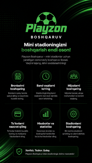 Playzon Boshqaruv Screenshot 0