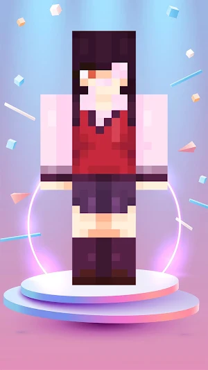 Kakegurui Skin for Minecraft Screenshot 0