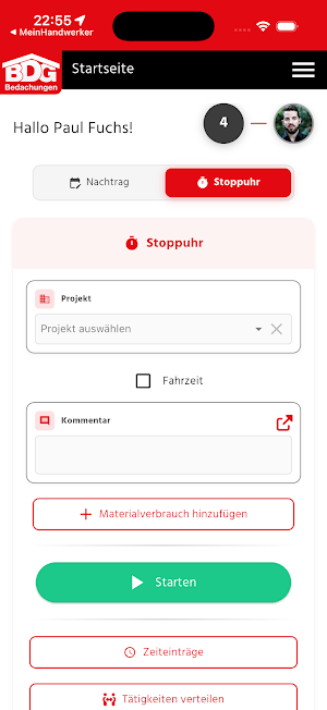 BDG Bedachungen Screenshot 0
