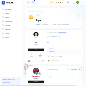 Maviforum - Forum & Topluluk Screenshot 1