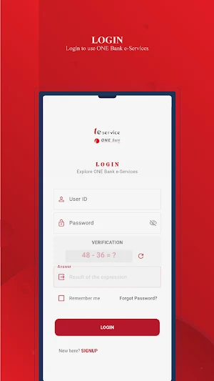 ONE e-Service Screenshot 2
