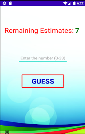Number Guessing Game Screenshot 2