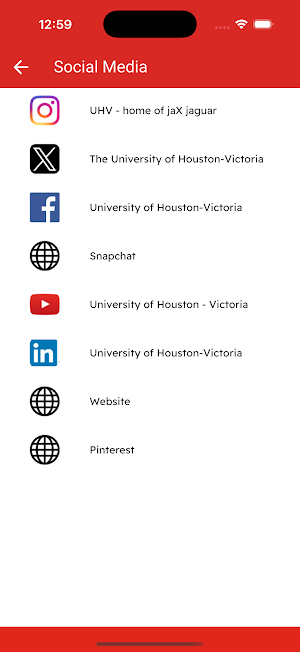 University of Houston-Victoria Screenshot 2
