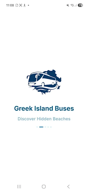 Greek Island Buses - Passenger Screenshot 0