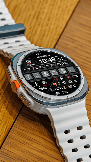 N-SPORT715 Weather Watch Face Screenshot 3