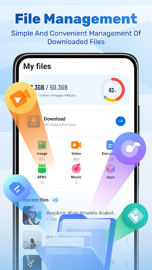 Hyper Browser - Fast & Smarter Screenshot 3