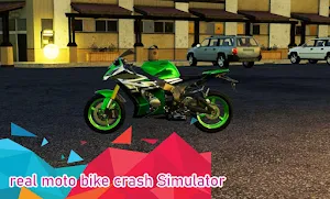 real moto bike crash Simulator Screenshot 1